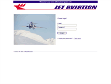 Tablet Screenshot of jetaviation.pilottraining.net